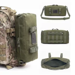 Utomhuspåsar Taktisk ryggsäck Armé Militär Molle Sling Bag vandring Res camping utomhus sportförvaringspåse axelväska tillbehör 230728