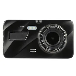 4 0 IPS Touchscreen Car DVR Dash Camera Recorder Car Black Box Full HD 1080p 2ch 170 ° View Angle Light Vision G-Sensor288q