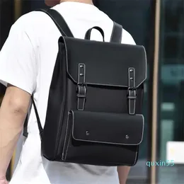 Мужской рюкзак Business Leisure большой емкость компьютерных школьных школьных туристических путешественников рюкзак