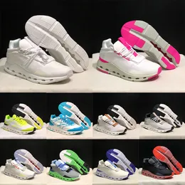 2023 OG Original Pink Cloud Nova Pearl White Running Shoes Oncloud Nova Form Platform Cloudnova Sneakers Designer Clouds 5 Runners Sports Trainer Dimensioni 36-45