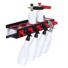 Spray Bottle Storage Rack Abrasive Material Hanging Rail Car Beauty Shop Accessory Display Auto Cleaning Detailing Tools Hanger236L