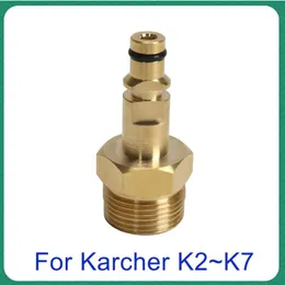 Water Gun & Snow Foam Lance High Pressure Washer Hose Adapter M22 Pipe Quick Connector Converter Fitting For Karcher K-series233Q