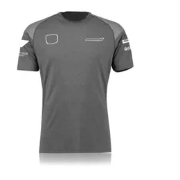 T-shirt zespołu F1 2021 Summer Nowy sezon Formuła pierwsza wyścigowa garnitur z krótkim rękawem F1 Odzież drużynowa dostosowana do tego samego stylu280J