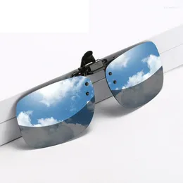Solglasögon Klipp Polariserad dagskattfilm Myopia Personlig körning UV400 Skydd Partihandel Anti-referens