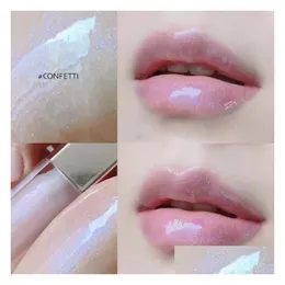 기타 건강 뷰티 품목 F 립스틱 립글러스 립 유약 액체 광택 반짝이는 체리 비타민 투명 9ml 9 색 드롭 배달 DHFK1