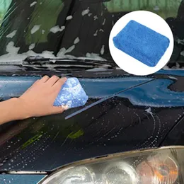 5 10PCS Car Microfibre Sponges Cloths Polishing Wax Applicators Hand Cleaning Soft Wax Polishing Pad Auto Care Wash Sponge281T