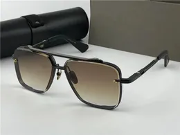 Wysokiej jakości Mach sześć okularów przeciwsłonecznych męskie okulary przeciwsłoneczne Mężczyzna na plażę na plażę okulary jazdy antyrefleksyjne Uv400 Adumbral Designer Sunglasses Mężczyźni