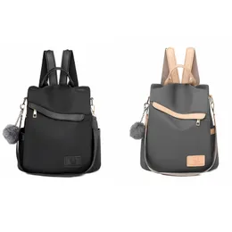 Skolväskor D0LF Kvinnor Ryggsäck Purse Nylon Anti-stöld Rucksäck Lätt axelväska Konvertibla damer Fashion Casual Daypack 230728