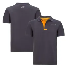 F1 Wspólne koła z krótkiego rękawu koszulka Polo Fani fanów wyścigowych Racing Suit można dostosować 200T