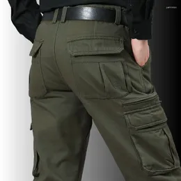 Pantalones de hombre primavera recto suelto Cargo hombres táctico masculino otoño militar ejército pantalones largos al aire libre Swatpants de talla grande 44