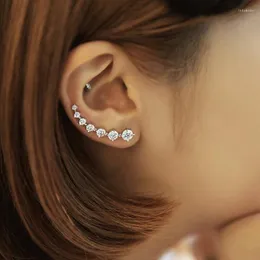 Dangle Earrings 2023 Trend 1 Pair High Quality Super Shiny Zircon Seven Stars Earring For Women Jewelry Wholesale Gift Ear Row