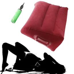 Meble seksualne nadmuchiwane seks miłosna poduszka poduszka dla dorosłych seksowne pozycje ciała wspieranie mebli para mebli bdsm zabawki dla kobiet mężczyzny 230728