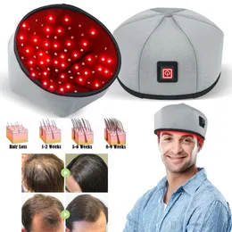 Other Massage Items Hair Growth Helmet Near Infrared Head Relaxation Therapy Scalp Massager Cap for Thinning Treatment Anti Hair Loss Gadgets 230728