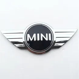 Capô frontal do carro 3D adesivo de metal emblema traseiro do porta-malas para MINI Cooper234M