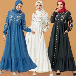 Sukienka muzułmańska Dubai Abaya Turkish Hidżab sukienki Caftan Marocain Kaftan Islamskie odzież Abayas dla kobiet Islam Arabische Kleding246m