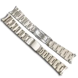 Watch Bands 316L Stainless Steel 18mm 19mm 20mm Oyster Vintage Silver Watch Band Strap Fits for RLX 16013 16033 78350 7835 1501 5500 230728