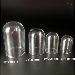 Naszyjniki wiszące 1 przedmioty puste cylinder szklany szklany rurka butelka butelka fiolka okładka kopuła ręcznie robione wyniki biżuterii różny rozmiar