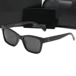 CH5417 Óculos de sol de grife Óculos masculinos Moda feminina Sem armação Retângulo Revestimento Chifre de búfalo Óculos de sol UV400 Provas