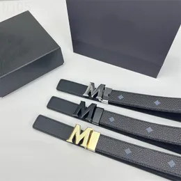 Unisex m vintage belt for man designer luxury belts plated gold letter buckle leather cinturones business black brown white womens belt suits jeans decorative C23