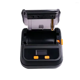 Stampante per etichette portatile portatile da 80 mm per la stampa di adesivi con USB e dente blu dell'imballaggio