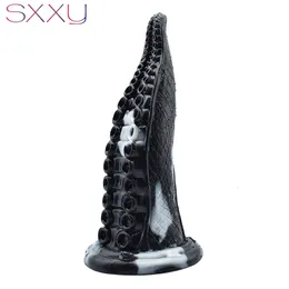 Giocattoli anali SXXY Realistico Polpo Tentacolo Dildo Pene animale spesso Silicone Giocattolo anale Butt Plug Intimo Adutls Prodotto Sex Shop per donna 230728