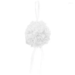 Kwiaty dekoracyjne H7EA Rose Flower Ball na przyjęcie weselne Dom Bankiet średnica 15 cm/5,91 ''