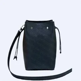 Purse äkta läderväskor Kvinnor Satchel Nano Lockme Bucket Topphandtag Totes Bag axelväskor mjuka crossbody modehandväskor pur2082