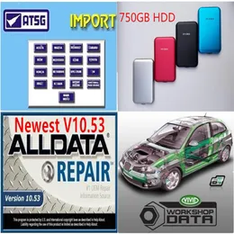 Alldata 2020 Ремонт программного обеспечения HDD с Alldata 750GB Harddisk Vivid Workshop Data Support Service 272G