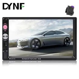 Fjärrmp5 -spelare Bluetooth Hands Car DVD Player MirrorLink Aux USB Radio 7Inch Full Touch Screen Bakvy Camera2402