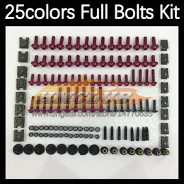268PCS Complete MOTO Body Full Screws Kit For YAMAHA Thunderace YZF 1000R YZF1000R 05 06 07 2004 2005 2006 2007 Motorcycle Fairing295Y