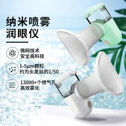 Face Care Devices Portable eye moisturizer Eye fatigue relief atomizer handheld charging nano spray water replenisher cleaner 230728