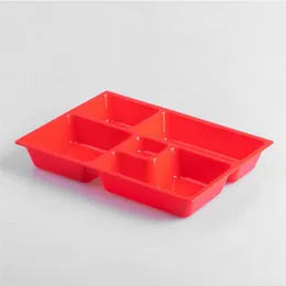 Учетные наборы запечатанного Bento Box 5 отсека для хранения контейнер фрукты суши
