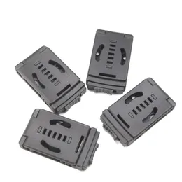 4pcslot NUOVO tek lok Passanti per cintura Grande clip da cintura per coltello fai da te Fodero Kydex Fondina con serratura e vite Tactical Gear4050210293E