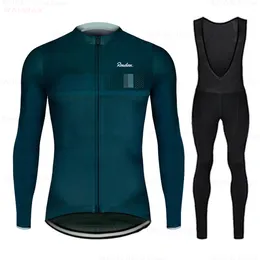 Велосипедные рубашки топы Raudax с длинным рукавом наборы велосипедной одежды дышащая горная одежда костюмы Ropa Ciclismo Verano триатлон 230728