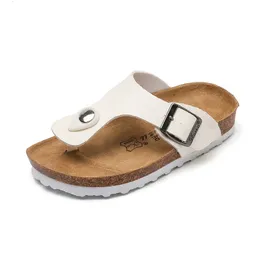 Slipper Sommer Eltern Kinder Sandalen Mode Jungen Kork Schuhe Mädchen Sandalen Strand Antislip Baby Flipflops Größe 2239 230728