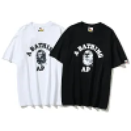 2023 A Bathing A Ape Summer T-shirt stampata cielo stellato da uomo a maniche corte