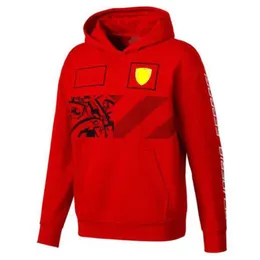 F1 Formel 1 Rennanzug Kapuzenpullover Teamuniformen Herren- und Damenauto Standard-Arbeitskleidung Plus Samt Casual Sport227G