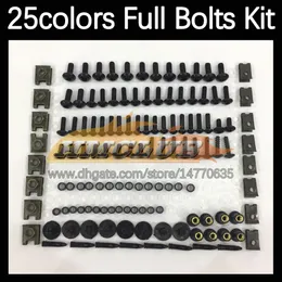 268pcs كاملة براغي Moto Body Procks لـ Yamaha Yzf1000r Thunder Yzf 1000r 96 97 98 99 00 2001 2002 2003 Fairin283g