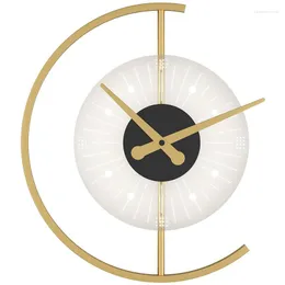 ウォールランプベッドサイドコリドー用のモダンな時計ランプエルリビングルームホワイエキッチンポーチライトノルディック屋内照明デコ
