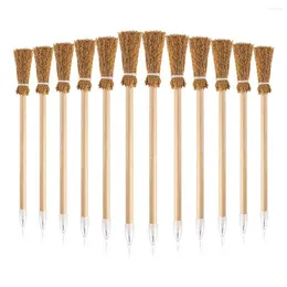 Decorative Flowers 12 Pcs Broom Pencils For Broomstick Ballpoint Party Favors Prop Writing