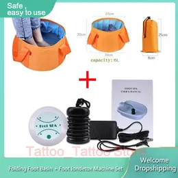 Foot Care Ionic Detox Massage Maching Bath with SAP Ion Cleanse Aqua Cell Spa Ion Pain Foot 230729