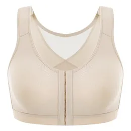 Bras Meleneca Front Front Closure Postawa Bra Wire Post Plus Size Wsparcie 2919