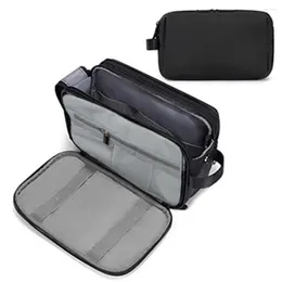 Storage Bags Men Toiletry Bag Waterproof Men's Spacious Organizer For Razors Lotions Travel Supplies Portable Zippered