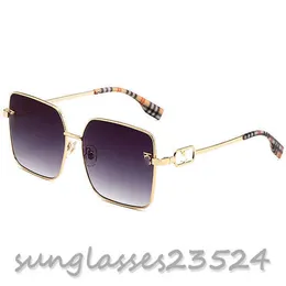 Klassiskt märke, Gradient Blend Lens Shade Mirror, Designer Luxury Solglasögon Solglasögon Glasögon 4332