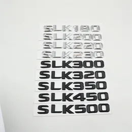 Letra do número do emblema da tampa do porta-malas traseiro para Mercedes Benz R170 R171 R172 SLK32 SLK63 SLK55 SLK200 SLK220 SLK230 SLK250 SLK260281V