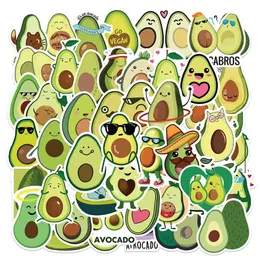 10 50 100PCS Kawaii Cartoon Avocado Adesivi per Bambini FAI DA TE Chitarra Cancelleria Bottiglia di Acqua Notebook Cute Girl Toy Sticker Car324h