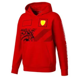 F1 Formula One Racing Suit Hooded Sweater Team Uniforms Men's and Women's Car Standard Workwear Plus Velvet Casual Sport292Z