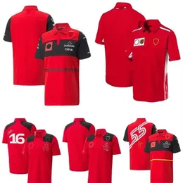 F1-Formel-1-Rennpoloanzug, Sommer-Team-Revers-T-Shirt, gleiche Stilanpassung227h