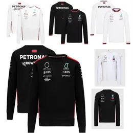 F1 Team Long Sleeve T-shirt Summer Racing Crew Neck Polo Shirt234G