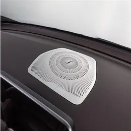 Car Center Console Speaker Cover Dashboard Högtalarskyddsskydd för Mercedes Benz 2015-2016 C-Class W205 GLC284W